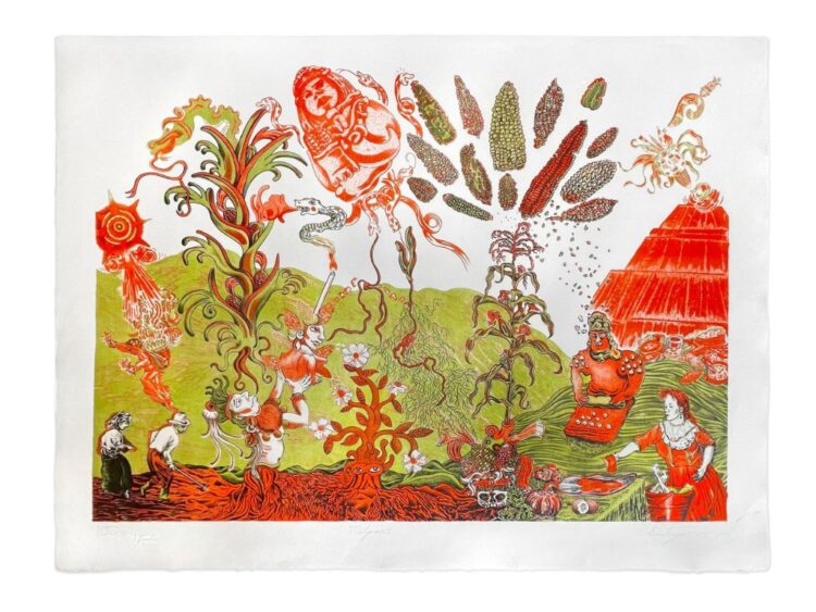 El artista Santiago Robles presenta las muestras Amoxcalli: cultivando memoria