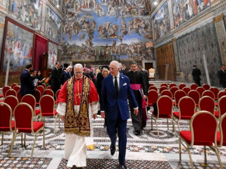 Histórica visita del rey Carlos III al Papa León XIV, en El Vaticano