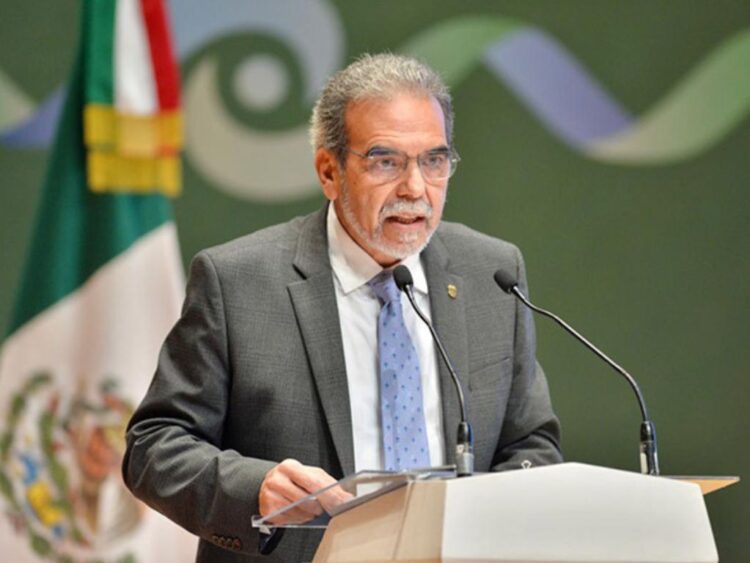 El rector de la Universidad Veracruzana, Martín Aguilar Sánchez