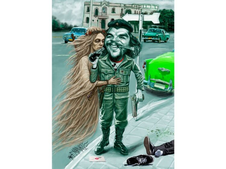 Ernesto Che Guevara. AMEXI Ilustración Manjarrez