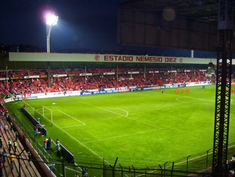 Estadio Nemesio Diez, el lugar del accidente ocurrido haca ya tres años. AMEXI