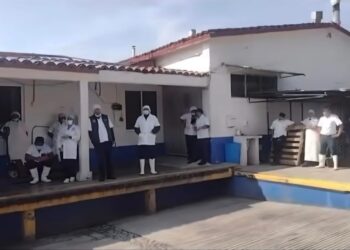 Explosión en comedor de la Universidad Autónoma Chapingo. 16 de octubre, 2025 / AMEXI / Foto: Redes sociales