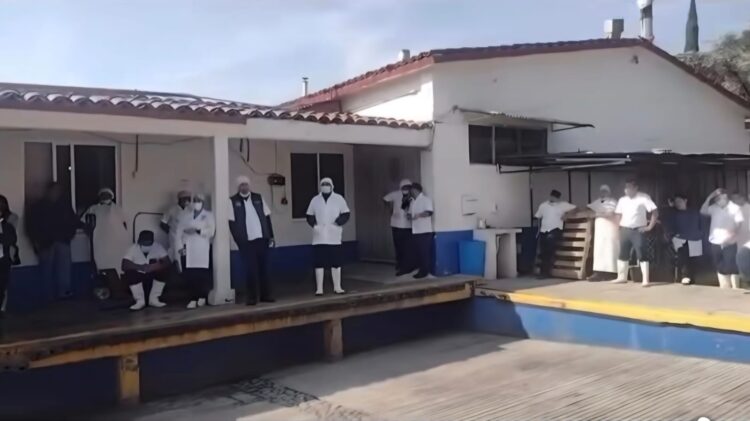 Explosión en comedor de la Universidad Autónoma Chapingo. 16 de octubre, 2025 / AMEXI / Foto: Redes sociales