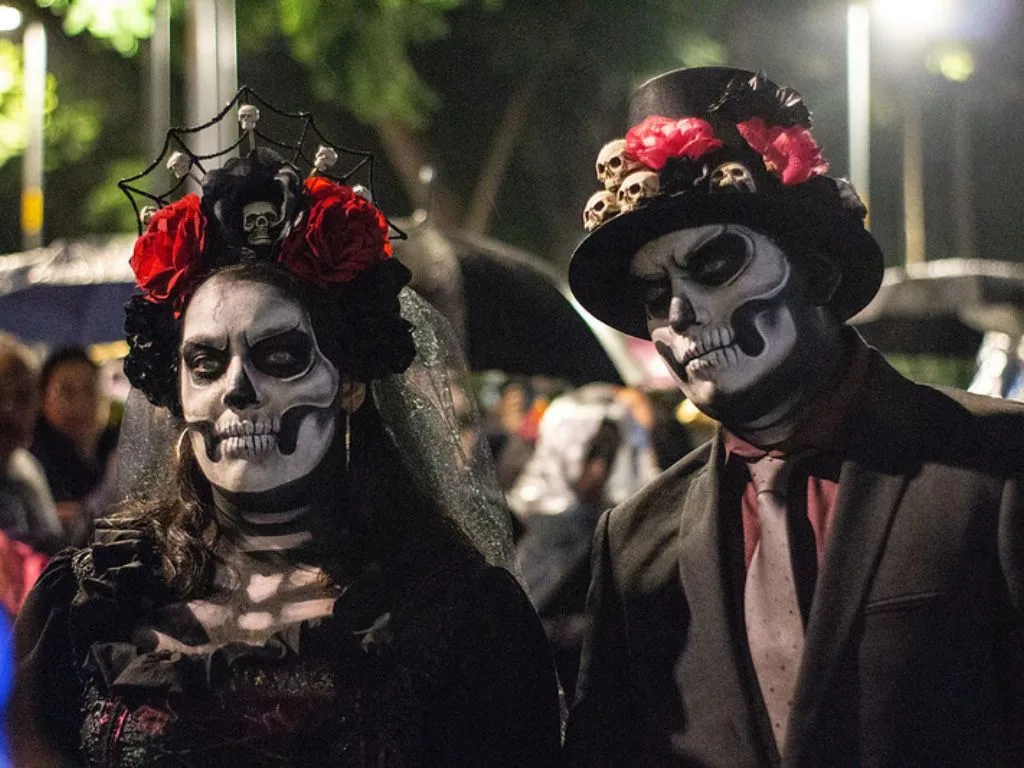 Mega Procesión de las Catrinas