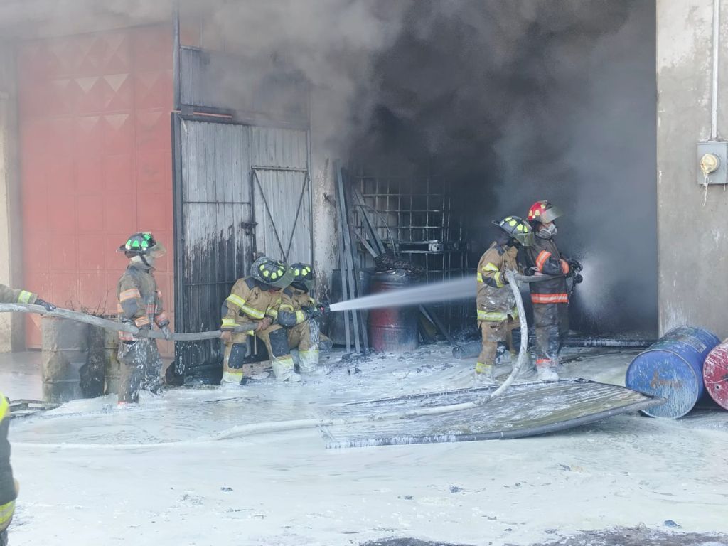 incendio fábrica