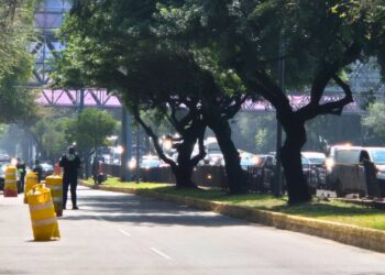 Fórmula 1 Gran Premio de México. Bloqueos en calles aledañas. AMEXI