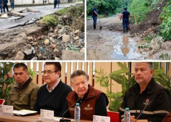 Afectaciones por lluvias en Hidalgo