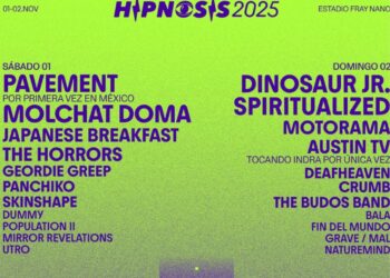 Guía Completa Hipnosis 2025: Fechas, cartel con Pavement, boletos y sede en CDMX.