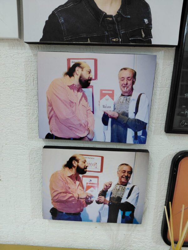 Arturo Kemchs platica sobre su libro Rius de carne y hueso. 16 de octubre, 2025 / AMEXI / Foto : cortesía de Arturo Kemchs