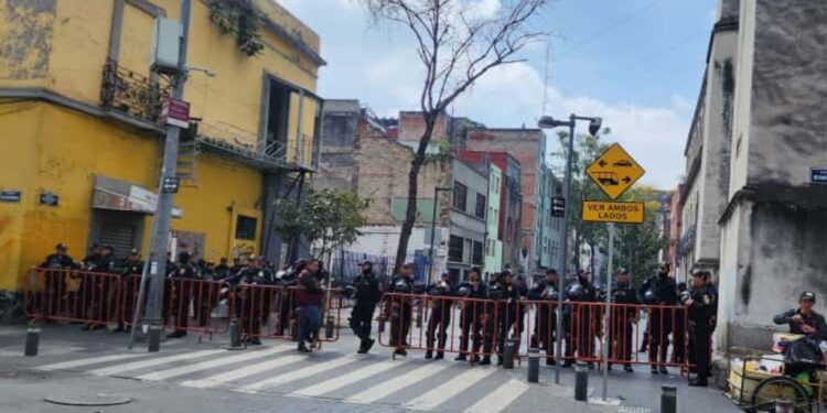 Previo al Primer Informe de Gobierno de Clara Brugada