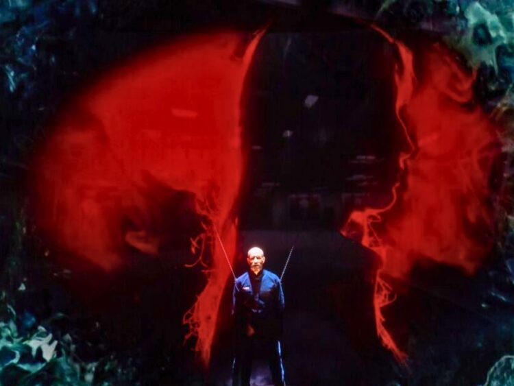 Hay un guijarro en mi bota. Orwell Teatro inmersivo. 1984. AMEXI /Foto: Meghann Stanley. /Cortesía: Cultura UNAM.