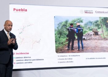 Recupera SICT conectividad terrestre en 161 comunidades afectadas por las lluvias