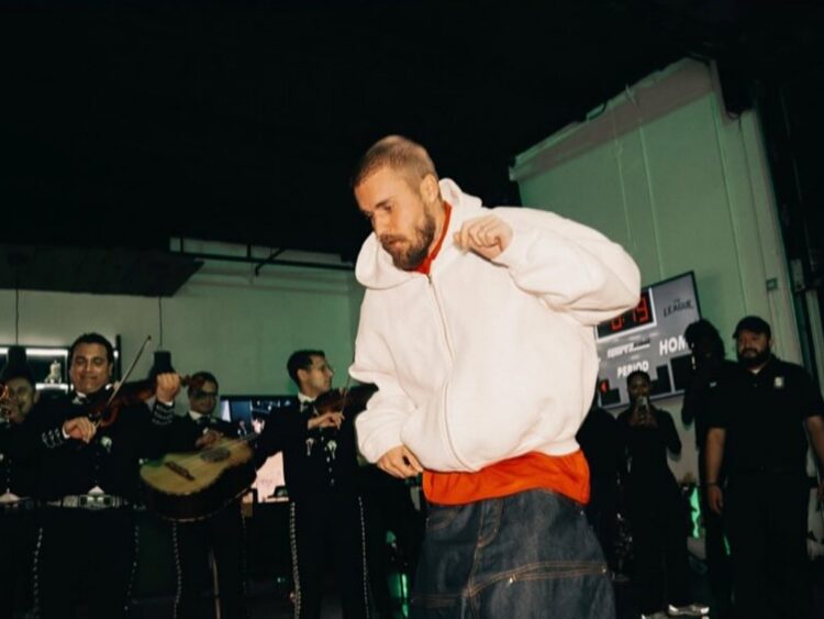 Justin Bieber se hace viral al cantar ranchero y bailar a ritmo de mariachi | AMEXI/FOTO: IG @justinbieber