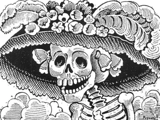 La Catrina nació como una crítica de José Guadalupe Posada al clasismo del México | AMEXI/FOTO: RRSS