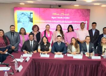 La embajadora palestina en el Congreso de BC. Se refuerza solidaridad con Palestina. AMEXI