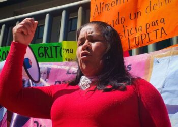 Lupita, mujer otomí condenada injustamente a 50 años de prisión. AMEXI