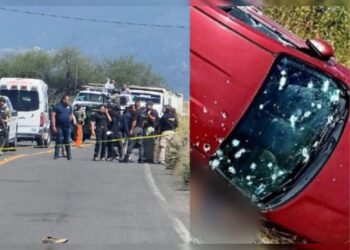 Nuevo asesinato contra mando policiaco en Michoacán. Más de 50 proyectiles contra su vehículo. AMEXI