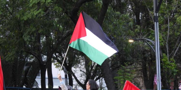 Marcha pro-Palestina en la CDMX, exigen un alto al fuego en Gaza