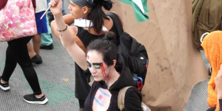 Marcha pro-Palestina en la CDMX, exigen un alto al fuego en Gaza