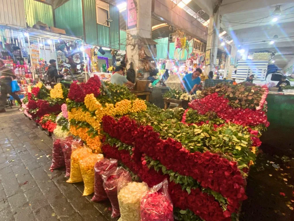 Mercado de Jamaica. Tradición desbordante. AMEXI