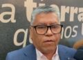 Miguel Ángel Peláez, designado encargado de despacho de la Secretaría de Gobierno de Morelos, tras el fallecimiento de Juan Salgado Brito. Foto captura de video