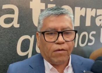 Miguel Ángel Peláez, designado encargado de despacho de la Secretaría de Gobierno de Morelos, tras el fallecimiento de Juan Salgado Brito. Foto captura de video
