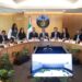 Bonos al alza. Omar García Harfuch en reunión con la Jucopo de la Cámara de Diputados. AMEXI Foto Cámara de Diputados