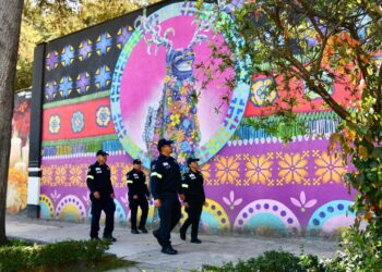 Operativo especial por Día de Muertos en los 125 municipios del Edomex. AMEXI Foto SEcretaría de Seguridad del Edomex