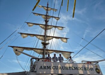El Buque Escuela “Cuauhtémoc” realizará una travesía por mares mexicanos en el marco de la Consolidación de la Independencia 2025.