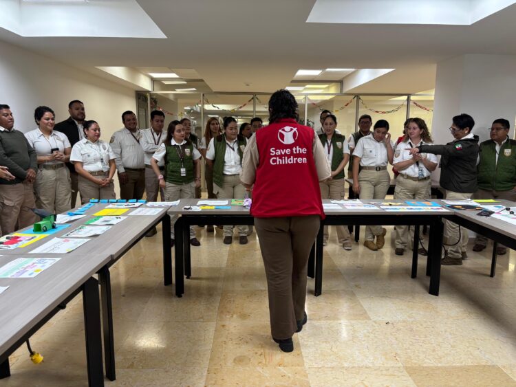 El INM dio inicio a un programa de capacitación para Oficiales en materia de protección a las infancias migrantes.