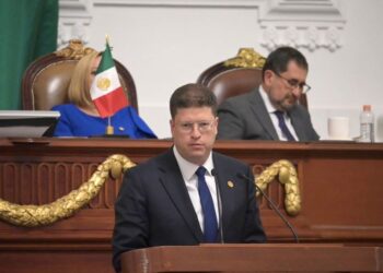 Presenta Pablo Vázquez estrategia de seguridad en la CDMX. AMEXI