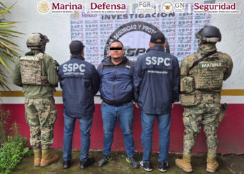 La Marina detuvo a Adolfo "N" quien era buscado por la Policía Nacional peruana y fue ubicado en la colonia Las Maravillas en Ciudad Neza.