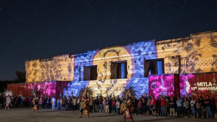 Por primera vez habrá luz y sonido en la zona arqueológica de Villa de Mitla, Oaxaca