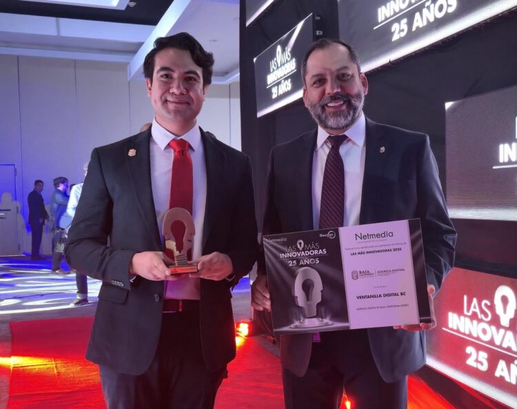 Baja California recibe premio nacional por innovación tecnológica en servicios públicos