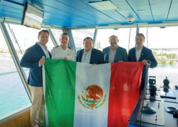 Recibe al gobernador de Yucatán la Asociación de Cruceros de Florida y el Caribe. Interés por productos yucatecos en cruceros. AMEXI