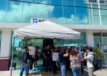 SAT reagenda más de tres mil citas tras manifestación de trabajadores