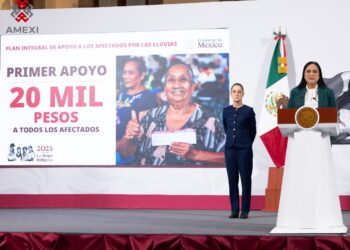 Sheinbaum presenta Plan de Recuperación tras lluvias en la Huasteca