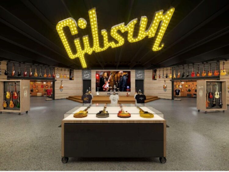 Gibson anuncia apertura de tienda insignia en Miami con experiencia inmersiva