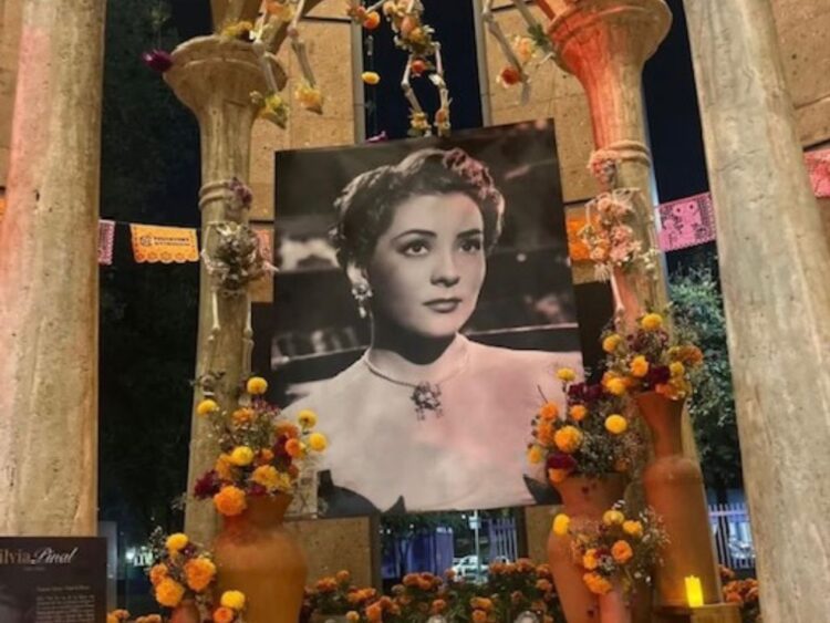 Silvia Pinal: Así es recordada la primera actriz en Día de Muertos
