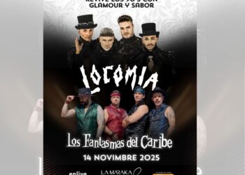 Locomía y Los Fantasmas del Caribe juntos CDMX