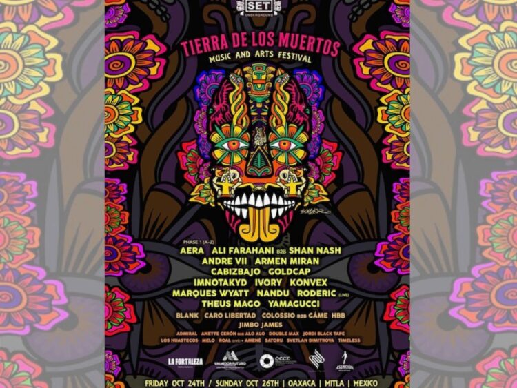 Mitla, Oaxaca se alista para recibir Tierra de los Muertos Music and Arts Festival 2025, un evento en que se conjuga las tradiciones