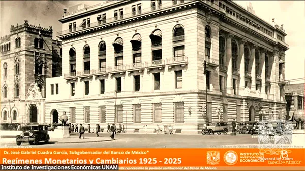 En la UNAM, se llevó a cabo la conferencia magistral "La Política Monetaria del Banco de México" en el Instituto de Investigaciones Económicas.