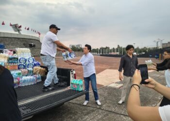 UNAM reunió 65 toneladas de ayuda. 18 de octubre, 2025. AMEXI / Foto: cortesía UNAM