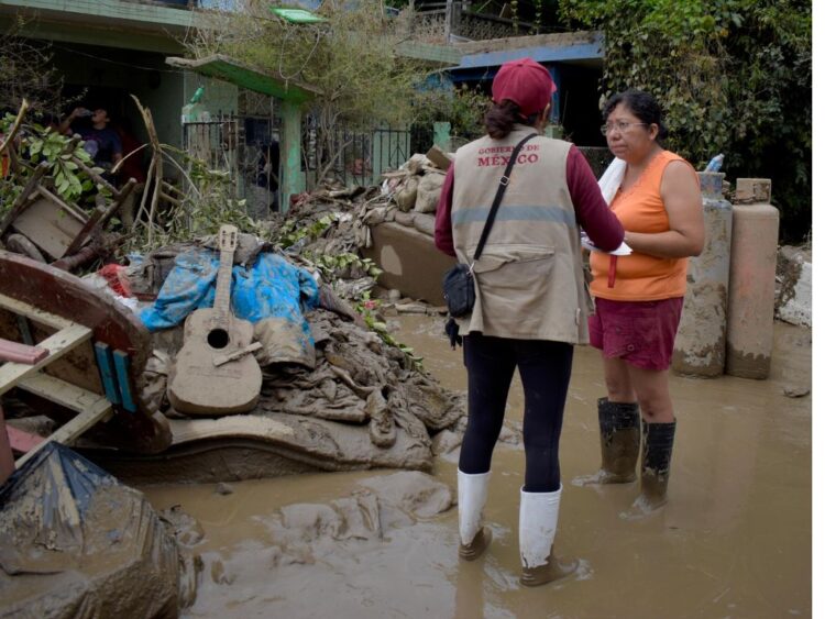 atención a comunidades afectadas