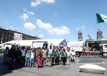 El gobierno de la CDMX envía equipo de apoyo solidario a Veracruz