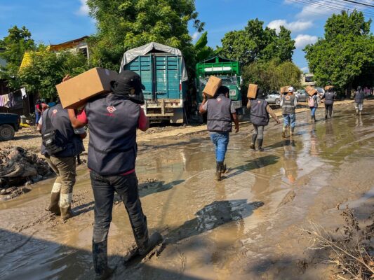 afectados por lluvias