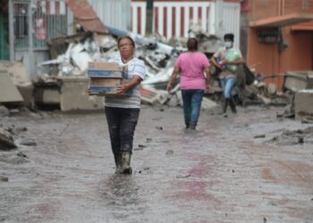Afectados por lluvias