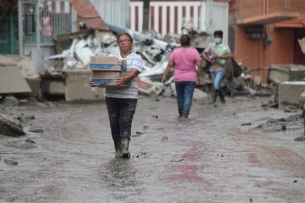 Afectados por lluvias
