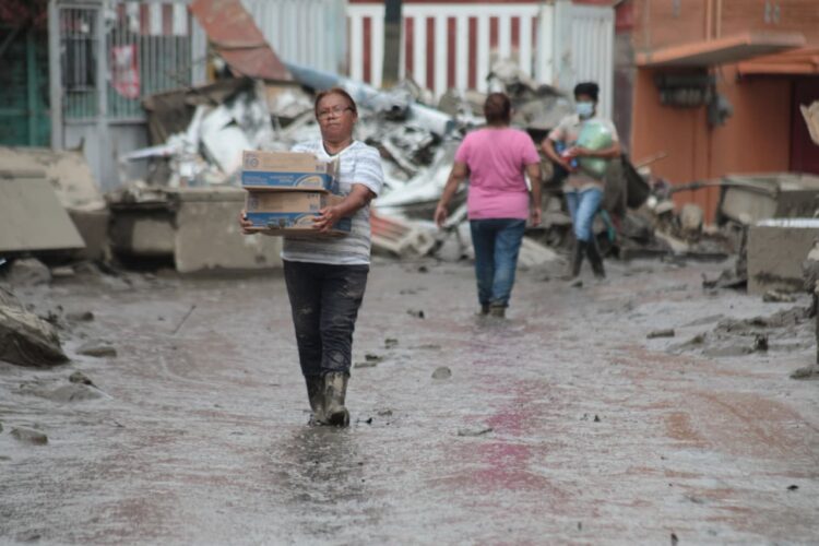 Afectados por lluvias
