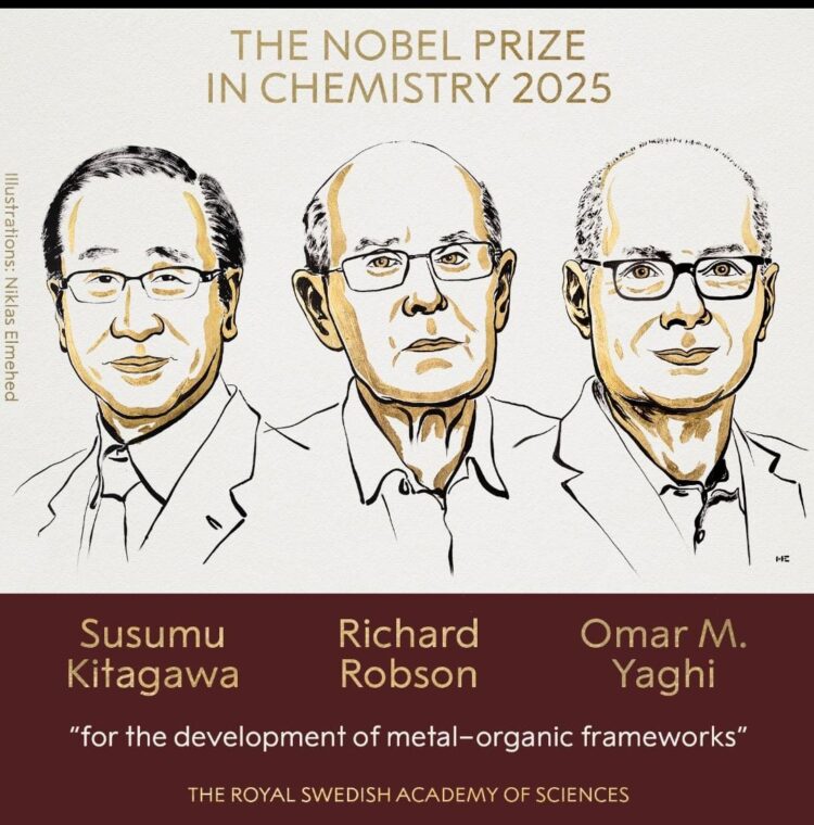 Premio Nobel Química 2025